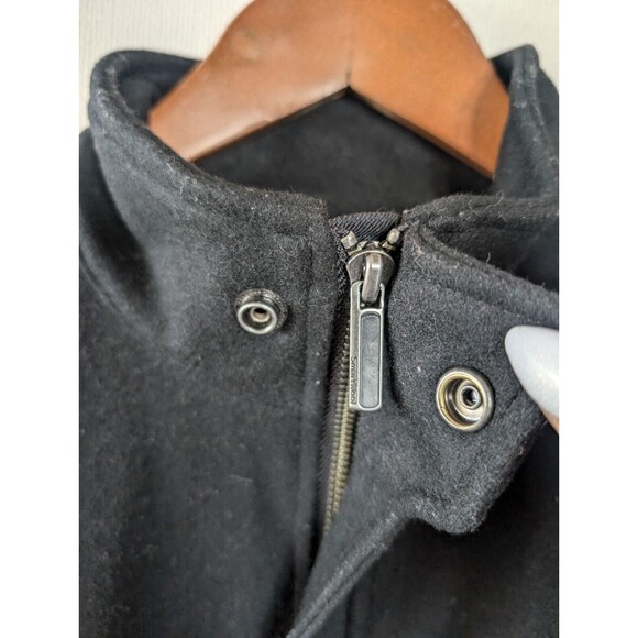 Smartwool Jacket Small Black Merino Wool Blend Full Zip Coat Gorpcore Outdoor - Picture 8 of 14